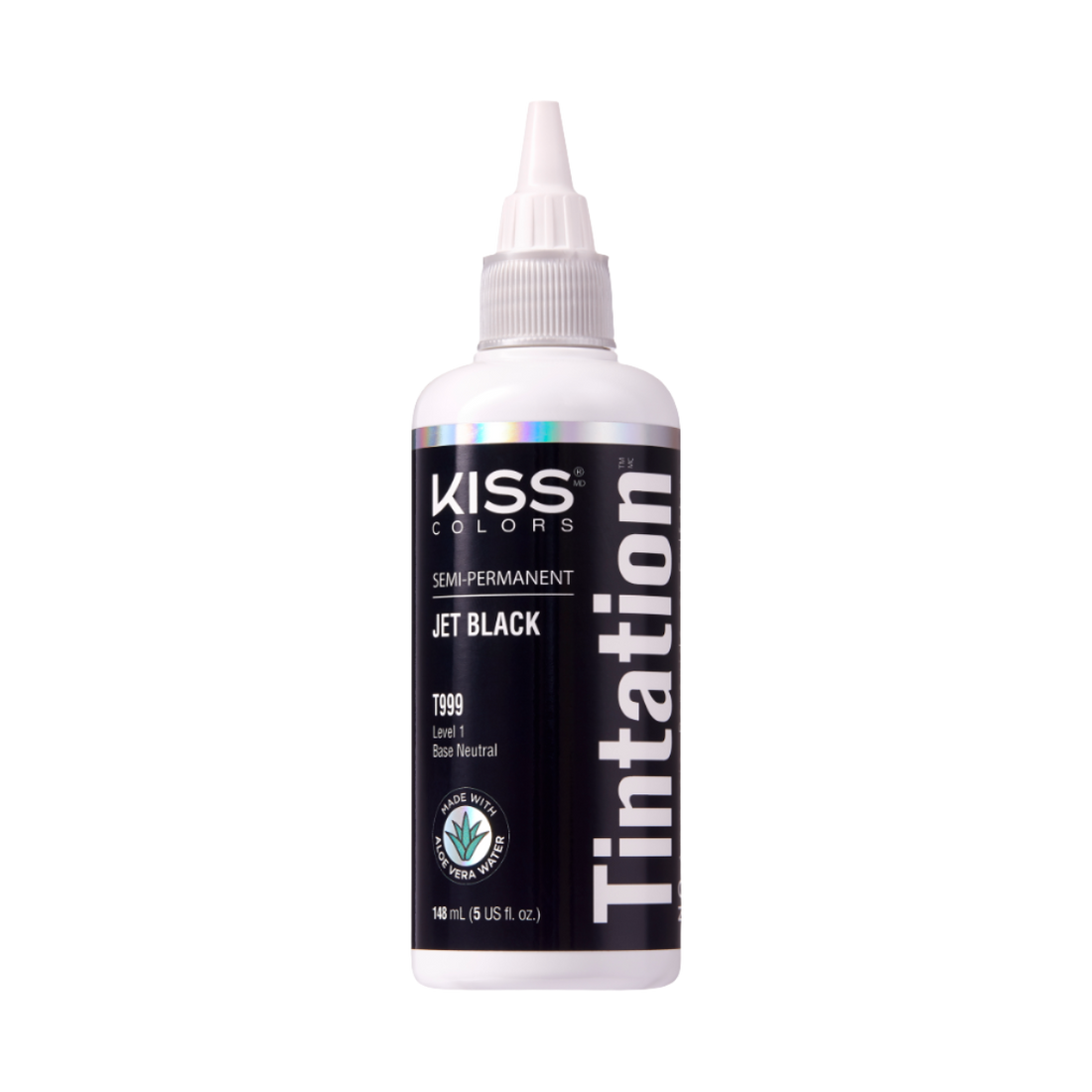KISS Colors &amp; Care Tintation Semi-Permanent Color - Jet Black