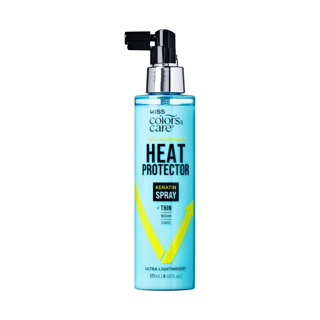 KISS Colors &amp; Care Anti-Reversion Heat Protector Keratin Spray