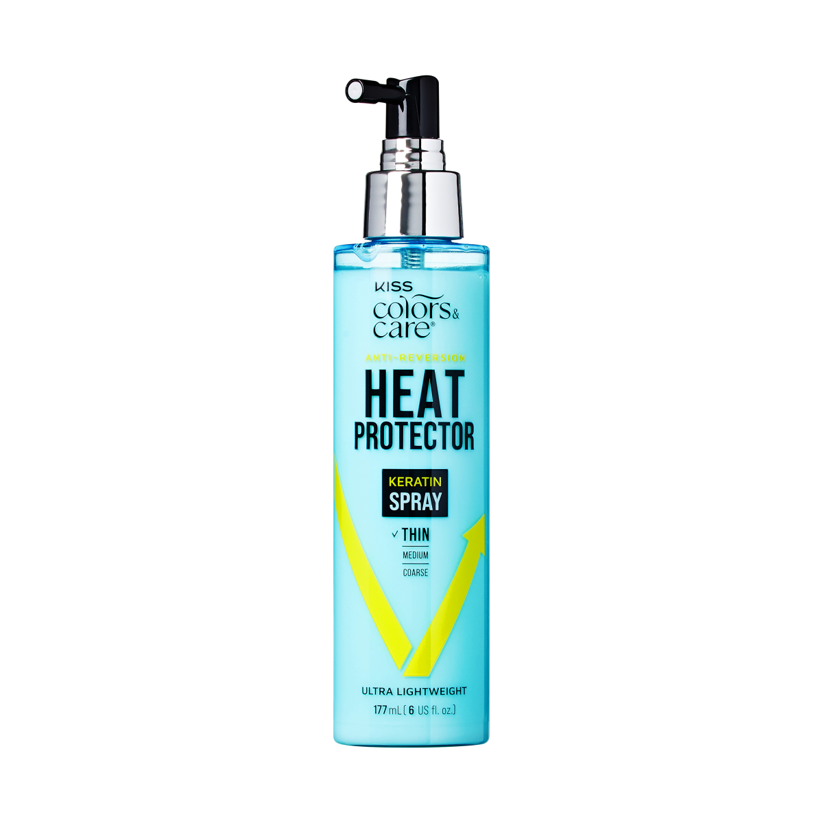 KISS Colors &amp; Care Anti-Reversion Heat Protector Keratin Spray