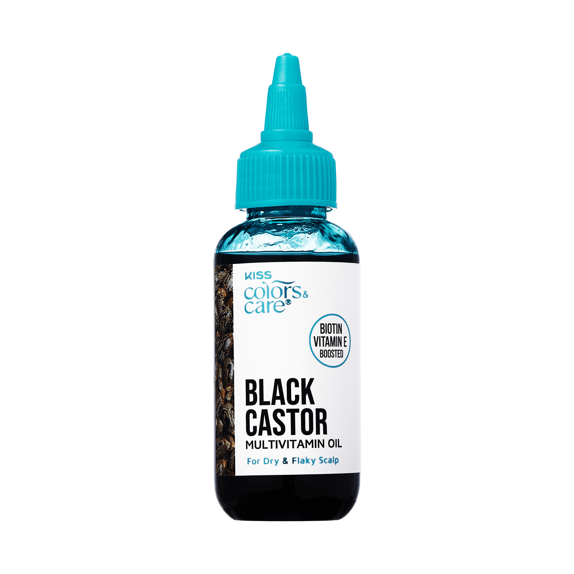 KISS Colors &amp; Care Multivitamin Oil - Black Castor