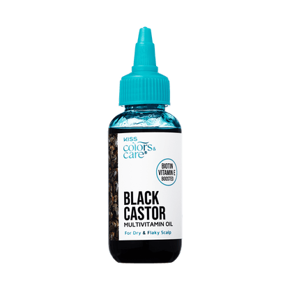 KISS Colors &amp; Care Multivitamin Oil - Black Castor