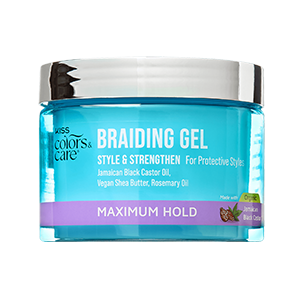 KISS Colors & Care Braiding Gel | Extreme Hold